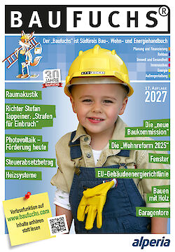 Der Baufuchs 2027 – Südtirols größter Infopool zum Thema Bauen, Wohnen und Energiesparen